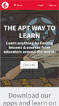 Mobile Screenshot of learnapt.com
